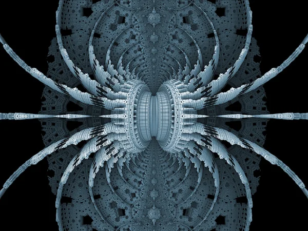 Fractal Spider Element — Stock Photo, Image