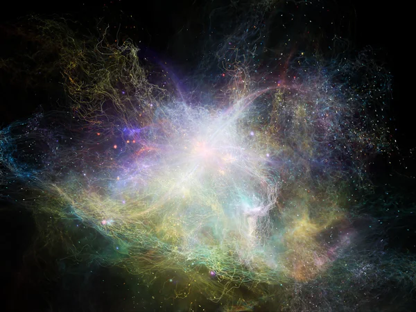 Elements of Fractal Nebulae — Stock Photo, Image