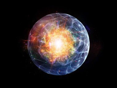 fraktal küre arka plan