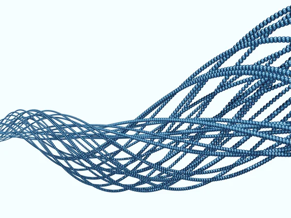 Blue Helix — Stock Photo, Image