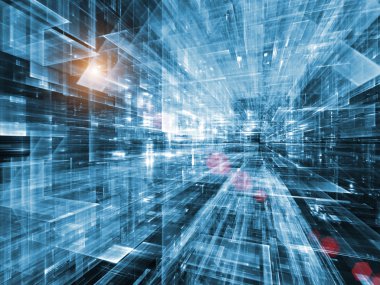 sanal şehir hayatının