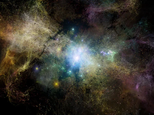 Luces de las nebulosas fractales —  Fotos de Stock