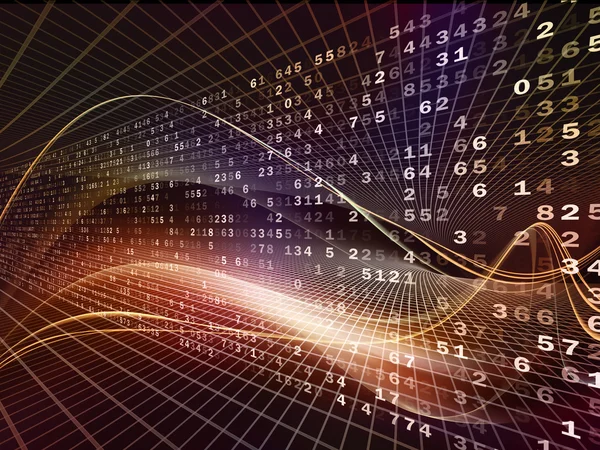 Vers des royaumes fractaux numériques — Photo