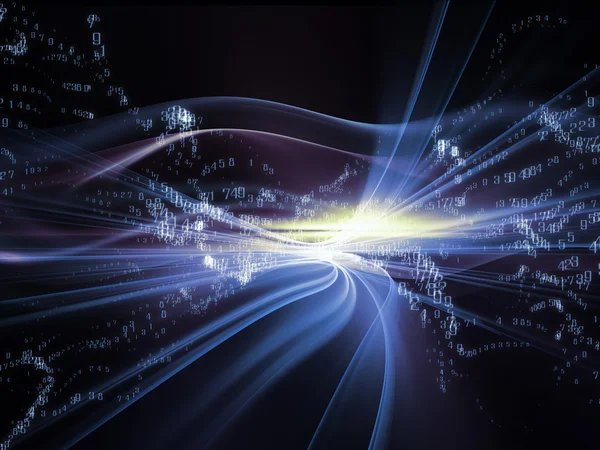 Metaforische fractal rijken — Stockfoto