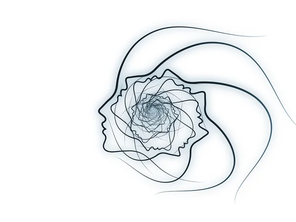 Ruhun geometrisi arka plan — Stok fotoğraf