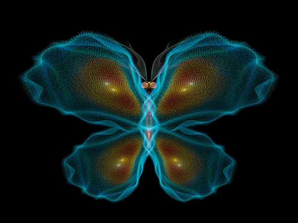 Digital Butterfly — Stock Photo, Image