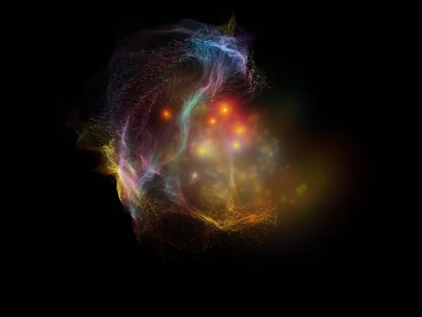 Brillo de medusas fractales —  Fotos de Stock