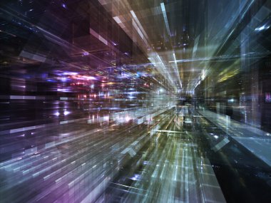 gelecekteki metropol ışıklar