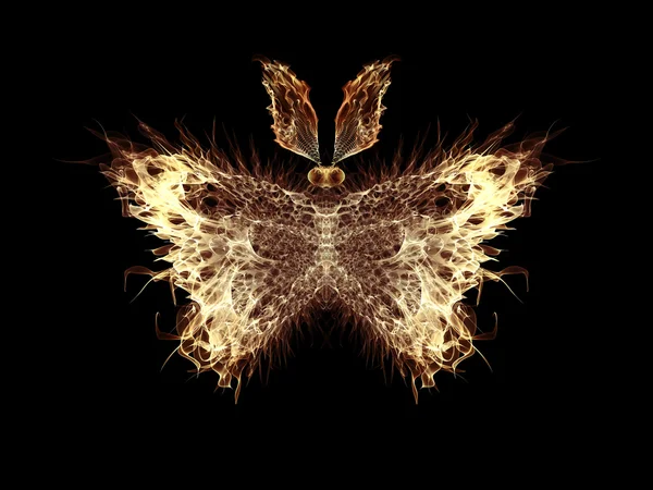 Illusion of Butterfly — Stock Photo, Image