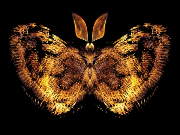 Abstracție fluture — Fotografie, imagine de stoc