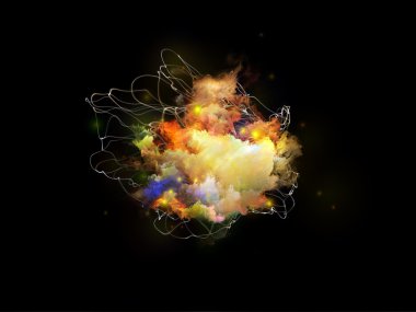 Işıklar in fractal denizanası
