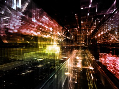 şehir ışıltısı