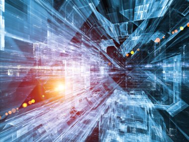 sanal şehir hayatının