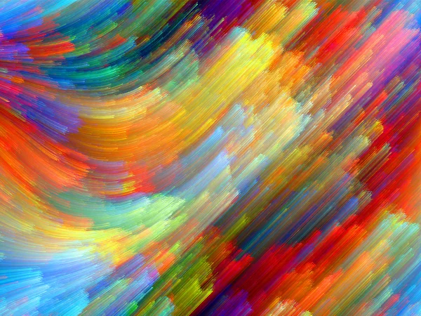 Kleurrijke beweging — Stockfoto