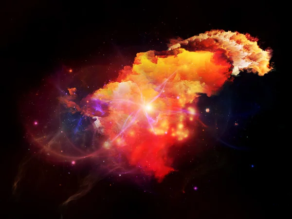 การออกแบบที่ยอดเยี่ยม Nebulae — ภาพถ่ายสต็อก