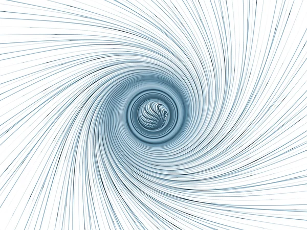Fraktal burst vortex — Stockfoto