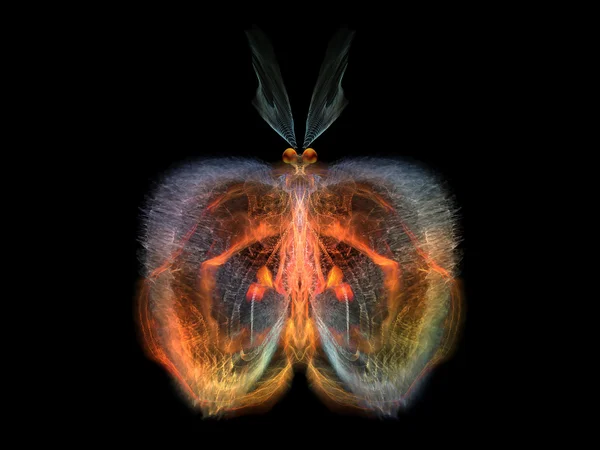 Mariposa metafórica — Foto de Stock
