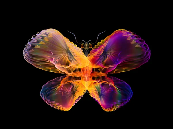 Conceptual Butterfly — Stock Photo, Image