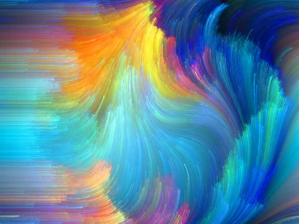 Färgen abstraktion — Stockfoto