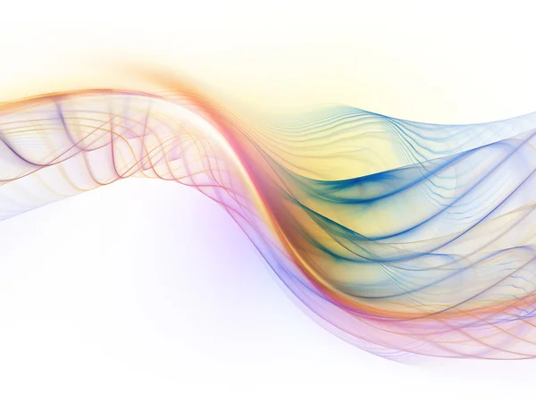 Fractal Waves Design — Stock Photo, Image