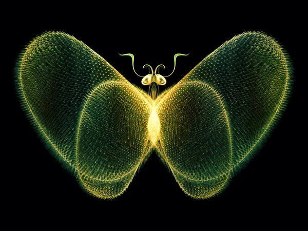 Dijital kelebek — Stok fotoğraf