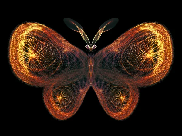 가상 나비 — 스톡 사진