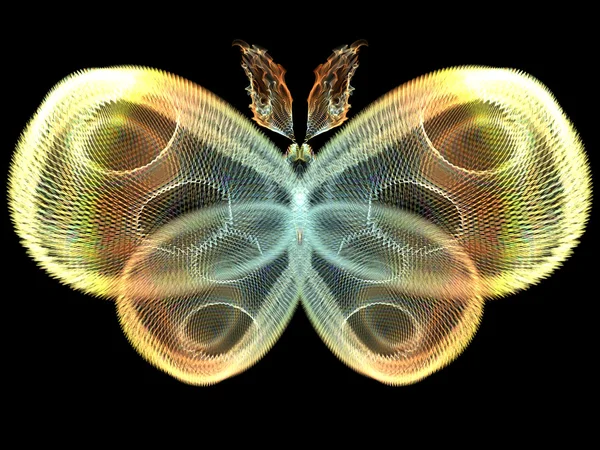 Fractal Butterfly — Stock Photo, Image