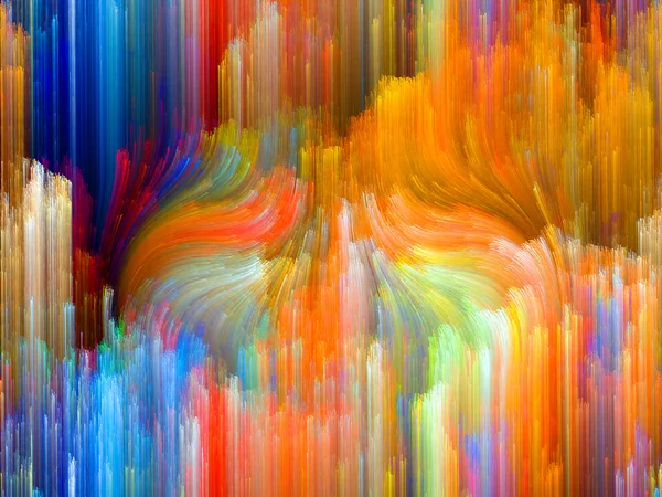 Vågor av färg — Stockfoto