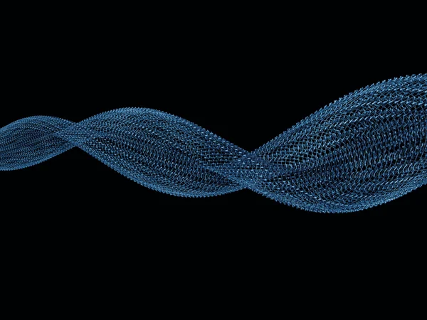 Blue Helix — Stock Photo, Image