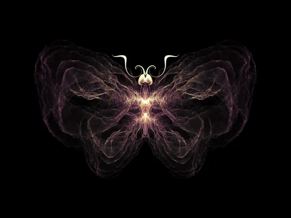 나비 추상화 — 스톡 사진