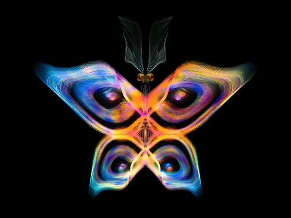 Levendige vlinder — Stockfoto