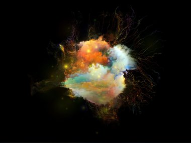 Işıklar in fractal denizanası
