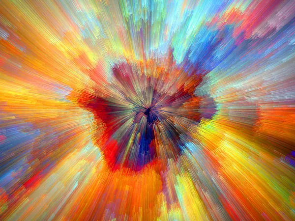 Explosão colorida — Fotografia de Stock