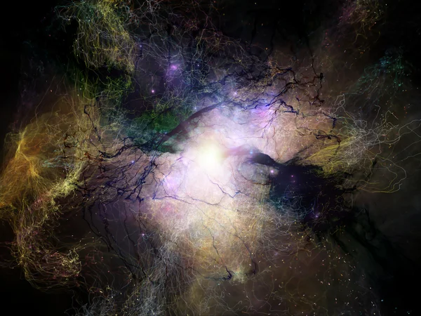 Nebulosas fractales accidentales — Foto de Stock