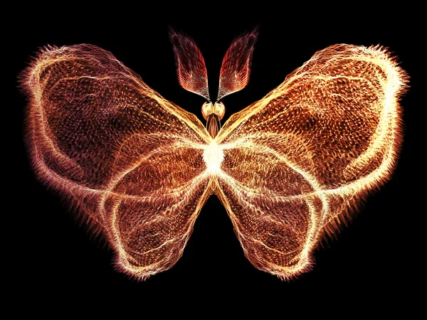 Dijital kelebek — Stok fotoğraf