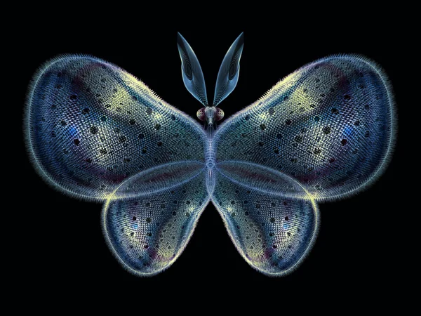 Metaforické motýl — Stock fotografie
