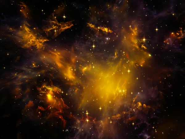 Sfondo della nebulosa — Foto Stock