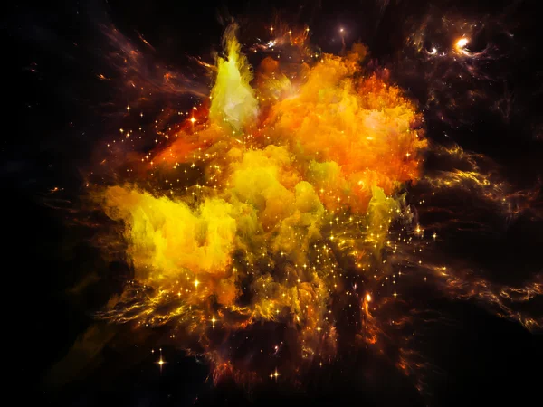 Nebulosa estelar — Fotografia de Stock