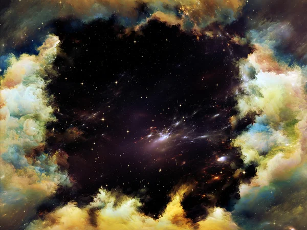 Nebulosa meditationer — Stockfoto