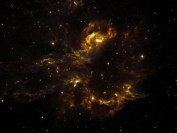 Lichten van kosmos — Stockfoto