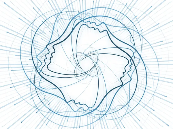 Ruhun geometrisi Devamı — Stok fotoğraf