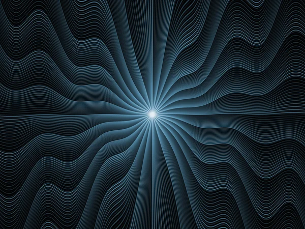 Enerji in fractal patlaması — Stok fotoğraf