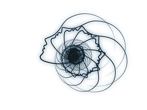 Antecedentes de geometría del alma —  Fotos de Stock