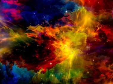 Nebula peyzaj