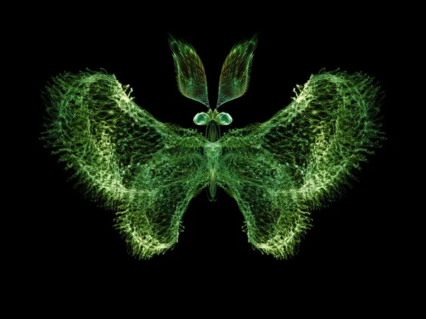 Butterfly abstraktion — Stockfoto