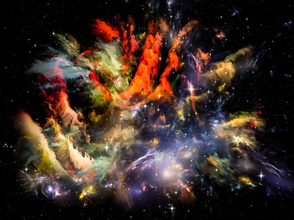 Espacio colorido — Foto de Stock