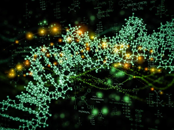 Voorschot van dna — Stockfoto