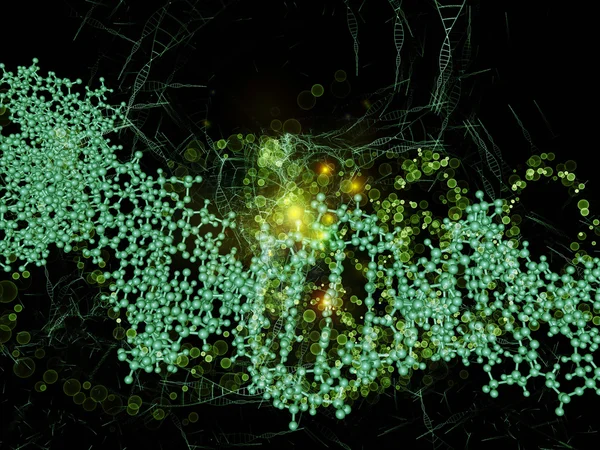 Vorsprung von dna — Stockfoto