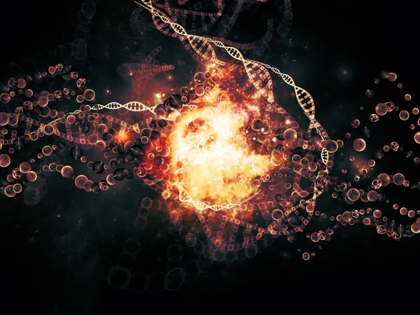 Depth of DNA — Stock Photo, Image