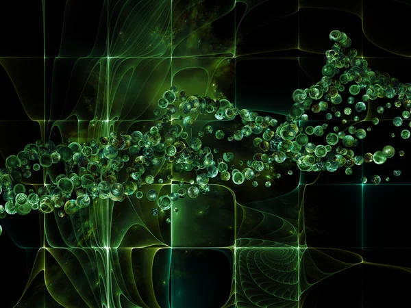 Digitale Proteine — Stockfoto